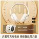 IKF FM Level 4 and 6 Listening Headphones FM Exam Special English Level 4 Headphones Head-Mounted Wireless Professional Level 4 and Level 8 46 Campus Broadcast Radio Rechargeable Ear Returns Yunyan White