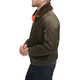 Levi's Men's Bomber Jacket Nylon Two-Pocket Flight Jacket Army Green/Faux Fur Collar X Large