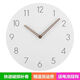 Shantoulin Village In-Wind Wall Clock Wohnzimmer Haushaltsrahmenlose Wanduhr Ultra-dünne digitale stille minimalistische volle weiße wand 9754b 29m*29m