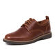 Deer Stags Boys Gabe Oxford Shoes, Rosewood/Dark Brown - Sander Rosewood/Dark Brown - Sander 2 Little Kid