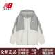
NEW BALANCENB25 women's sports, casual, comfortable hooded woven jacket NAE12392 gray NAE12392-GR M height 160cm