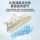 Jingqi (Joyncleon) zapatos para niños para bebés 2025 Summer Nuevo bebé Mal a transpirable zapatos funcionales de un año SOLO SOLO CHACES CHIENTES VERDE [ACTUALIZACIÓN ANI Bacteria] Tamaño 17 Tamaño 13.5 cm Longitud interior adecuada para el pie de 13 cm
