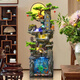 
Waterscape and rockery flowing water fountain living room entrance office Fengshui wheel landscape decoration ornament fish tank water truck 9923 small height 108CM