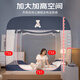 
Antarctic human Class A household installation-free steel wire mosquito net three-open door 1.5x2 meters [foldable encrypted mesh]