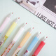MPPMCK Tianguan Blessing New Blind Box Pen Creative Creative Cartoon Ins High-Precision Press Neutral Pen Rapidement Dry Black Eau X-6174 Time Agent Blind Box Box Random 6 0,5 mm 0,5 mm x Single