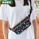 
Yunluo thin and portable new Korean version waterproof thin running mobile phone sports waist bag fitness women's casual close-fitting women's clothing zero rumbling gold 9901 blue bottom