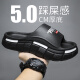 
Erke Duck Star Erkek Sports Slippers Men 2025 Summer Wear Super Thick Sole Wearable Coconut Men's Slippers Men a686-2 Khaki Edition 36-37 Suitable for Size Wear