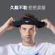 
Mizuno sports hairband for men and women running and fitness sweat-absorbing belt for basketball tennis badminton hair sweat-absorbing guide sports headband black [hair sweat-absorbing, high elasticity]