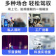 防拍照手机袋厂区访客保密手机套摄影片场手机防拍套苹果华为小米 PU拼接手机袋带绳索