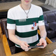 
Bolomido luxury international high-end brand new knitted ice silk short-sleeved men's summer new fashion brand slim high-end round neck 1518 khaki M