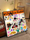 Yonghuan DIY Cartoon Healing Digital Oil Painting rs12368 envía pigmentos resaltados + lienzo de aceite profesional + múltiples