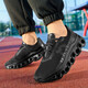 [Big Brand Flat Replacement] Professional Functional Running Shoes Men's Shoes Marathon Running Shoes Shoes Shoes Shoes Shoes Shoes Breathable Jogging Shoes Fitness Shoes 9912 Dark Gray Black 42