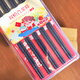 Los palillos de aleación del hogar son palillos boutique de hotel antideslizantes, resistentes a la temperatura a alta temperatura, resistentes al moho, palillos boutique de hotel en el hogar, buena suerte, lianlian aleación palillos*1 caja 10 pares estilo de supermercado KZ4882-XC