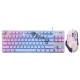 Logitech G502 Hero SG Gaming Wired Mouse E-Sports Mouse K835 Teclado mecánico Teclado con cable Mouse [G502Hero Akali Keyboard y juego de mouse] Eje rojo
