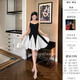 Ximuyao Huahua Heißes Mädchen Kurzärmless und sexy schlankes Hosenteilskleid 9761 Schwarz L 175 _105-115jin [Jin ist gleich 0,5 kg]