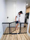 
Keqin baby guardrail dog living room kitchen balcony safety door reinforced white 74 height suitable for width 15916