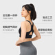 Keep sports bra for women's fitness outdoor medium strength shock-proof chest pad sports bra Vinewood Green M