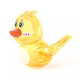 Water Bird Whistle Cartoon transparente Cartoño La Pronunciación de la Pronunciación Muscular de la Música para niños de los niños La creatividad puede agregar agua para aprender juguetes de pájaros, agua transparente, pájaro azul + cordario amarillo - se puede llenar con agua