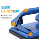 Sanyi File SANISY Double-hole punching positioning ruler binding machine loose-leaf heavy-duty punching machine 40 pages small round hole ring hole porous financial certificate a4 file paper stapling hole punching machine 20 pieces blue and black mixed hair #9738 [latch type]