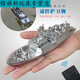 Yuanqiu Xiao Monkey Fish Tank Mini Ladung Fernbedienung Kinder Fernbedienung Mai Feriengeschenk U -Boot - U -Boot - Gelb - 40 MHz Ladekopf + Ladekabel - einschließlich trockener Batterie + Werkzeuge