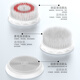 Xiaomi's sonic facial cleansing tool cleans pores, electric facial cleansing device for men and women, rechargeable facial cleansing brush, silver white