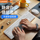 联想（lenovo）有线键盘鼠标套装 静音轻声键盘商务办公家用台式笔记本电脑通用USB外接 防泼溅防尘 【CM102】有线键盘套装-黑