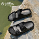 Goldlion Herrenschuhe 2025 neue Sommersandalen für den Outdoor -Kleidung für Herren trendige Gelegenheitsschuppen G596520055AAF Black 39