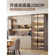 
Pupan wine cabinet partition cabinet dining side cabinet integrated wall home living room display cabinet entrance cabinet shoe cabinet storage cabinet decoration cabinet style 12240*40*220
