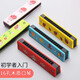 Wenzhizhizhizhi 16 Hole de madera de madera de madera de madera Estudiantes de la escuela primaria Jugar Instrumento musical Regalo creativo Oral Oral Iron Armonona 5 Colores al azar