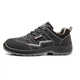 GUBANT 6624 Summer Soufflent Labour Protection Chaussures Anti-schashs et anti-Cow Hide Cuir résistant Acide et alcali Anti-Slip Steel Head Work Chaussures