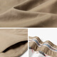 Seven Wolf [Cleft and Cleft] Casual Pants for Men Straight Comfortable and Stretch Casual Business Fashion Men's Long Pants Men's Pants 701 (Khaki) 33