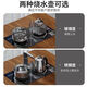 Ying Yixuan coffee table living room home simple modern office kung fu tea table kettle tea set all in one simple tea making table black frame + black desktop (top stainless steel kettle) length 100x width 50x height 60 automatic tea making table