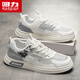Warrior men's shoes summer versatile mesh shoes men's breathable casual shoes men's L758N white gray 43