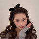 Xiangwan headband, cute and elegant bow headband, versatile headwear for women, crushed hair headband, hairpin, face wash headband for going out