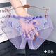 Yan Beiwei modal sexy lace sexy underwear for women with large size high appearance charming pure embroidery without taking off shorts 838 white + pink + skin color 3 strips L [110-130Jin[Jin equals 0.5 kg]]