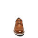 Stacy Adams Boys Synergy Wingtip Lace, Cognac Cognac 7 Older