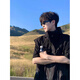 GXMY American Functional Functional Maneveless Work Chaleco de alta gama de la marca de moda de montaña de alta gama Menores de la altura de la montaña con capucha Chaqueta para hombres Black XL