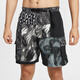 
Nike (NIKE) official men's beach shorts summer swimming casual vacation sports pants splicing comfortable FZ7373 034 black/white/light smoke ash/black M