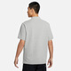 Nike (NIKE) men's button lapel sweater sporty versatile gray short-sleeved POLO shirt short-sleeved FN3895-010 S