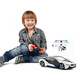 Star BMW i8 remote control toy car plus helicopter combination interactive set boy i8 red battery car + aircraft + remote control
