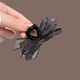Aiosc520 Regalo para la novia Pempin temperamento medio atado Malla negra Bow Scratch Pequeña frente de la frente DK12052
