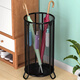 Aomingyuan Umbrella Storage Rack Home Door Rack Commercial Storage Umbrella Barrel Hotel Lobby Rack Entry Door Umbrella Rack Small Black Umbrella Barrel