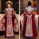 
Qinchi phoenix crown and robe full set of wedding dress Xiuhe clothes wedding dress 25 new style bride Chinese wedding wedding dress Heavy Industry gets married N-969 M All size