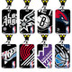 Lexinwen NBA Basketballkarte Set Meal Campus Card Card Card Card Student Water Card Work Card Zertifikat Set Schulkartenschlüsselschnalle mit Lanyard Hanger Neck Worker Card Kuli Jinzhouyong (Kartenabdeckung + Smiley Lanyard) Ka12119