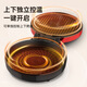 Aike Bear Multi-fonction Pancake Machine Pancake Pancake Pancake Pancake double face four Machine à crêpe Machine à cranlake NOUVEAU produit Nouveau Blue Square 28cm [profondeur 3cm] Modèle FL-6627