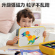 TOI Children's Jigsaw Puzzle Toys Early Education Children's 3-6 Years Boy and Girl Birthday Gift Magnetic Geometric Building Blocs