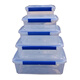 Kuisen große Kapazität kommerzielle transparente Frischwahrnehmungsbox Lebensmittelabdichtung Rechteckige Plastikbox mit Deckel 882343*30*24 cm High-End-Modell 23L