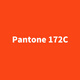 Pantone-Serie Pantone Orange/Orange Rot/Orange Rot 1585c 1655c 172c Metall Selbstbemalte Pantone1585c 400ml