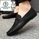 Woodpecker printemps respirant des chaussures pour hommes résistantes à l'usure antidérapante 2025 Nouveaux chaussures de bonnet paresseuses pour hommes.