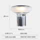 OUOETY SEBSIDE LAMPE DÉCORATIVE LUMBRE LUXEUR LAMPE NORDIQUE MODIQUE MODIQUE VIE SIGNE SOIX SOIX CHAMBRE MODEAU haut de gamme Lampe de chambre M1011 Interrupteur de bouton de style en verre à quatre sections
